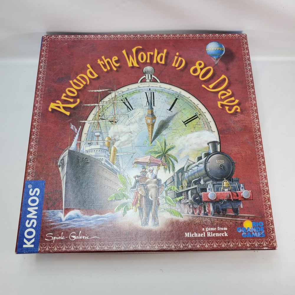 Rio Grande Games Around the World in 80 Days Board Kosmos Michael Rieneck 2004